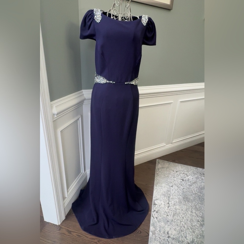 Elegant blue Evening Gown